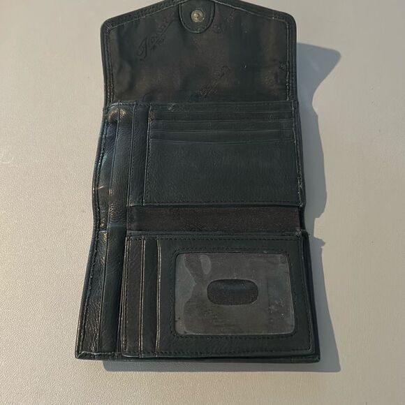 FOSSIL Black Leather Wallet - Picture 6 of 11